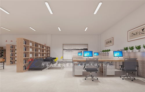 內黃便民服務中心裝修設計案例——河南天恒裝飾公司設計服務